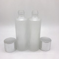 New Design 75ML Custom Frosted Glass Lotion Bottle Cylinder Lotion Packaging Bottle